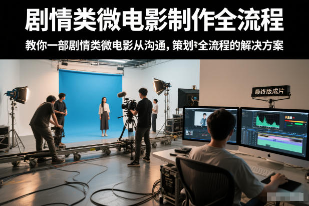 剧情类微电影制作全流程，教你一部剧情类微电影从沟通，策划到拍摄制作全流程的解决方案-小辉云网创