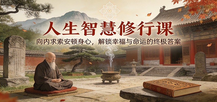 人生智慧修行课：向内求索安顿身心，解锁幸福与命运的终极答案-小辉云网创