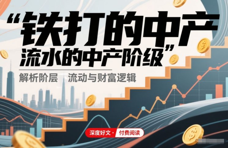 付费文章：铁打的中产，流水的中产阶级-小辉云网创